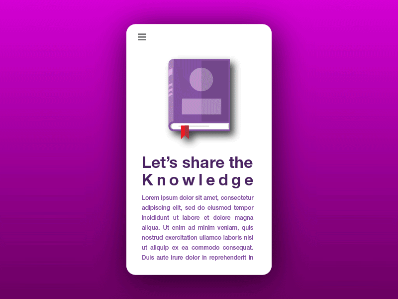Social Share - Daily UI 010 animation daily ui daily ui challenge facebook share share share button share on facebook share the knowledge social social share ui ux