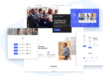 AT Event – Free Responsive Conference free web template free website template free wordpress theme themes for wordpress web template website template wordpress wordpress theme wordpress themes