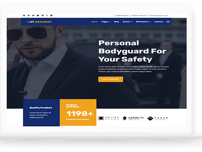 AT Secursy – Free Security Services WordPress Theme