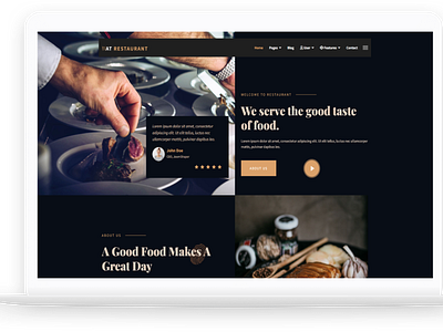 AT Restaurant – Free Food Order / Restaurant WordPress Theme