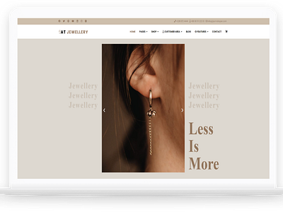 AT Jewellery – Free Luxury Jewelry WordPress Theme