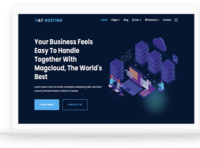 AT Hosting – Free Server Hosting WordPress Theme free web template free website template free wordpress themes themes for wordpress web template website template wordpress wordpress theme wordpress themes