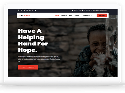 AT Dority – Free Non-profit / Donation WordPress Theme free web template free website template free wordpress theme themes for wordpress web template website template wordpress wordpress theme wordpress themes