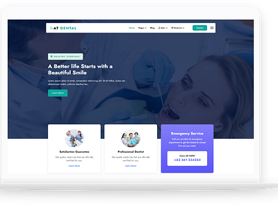 AT Dental – Free Responsive Dentist WordPress Theme free web template free website template free wordpress themes themes for wordpress web template website template wordpress wordpress theme wordpress themes