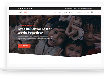 AT Charity – Free Non-Profit / Charity WordPress Theme free web template free website template free wordpress theme themes for wordpress web template website template wordpress wordpress theme wordpress themes