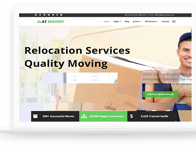 AT Movery – Free Responsive Logistics company website template free joomla template free web template free website template joomla 4 joomla 4 template joomla template joomla templates joomla theme joomla themes web template website template