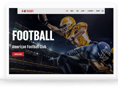 AT Rugby – Free Responsive American Football Joomla template free joomla template free web template free website template joom template joomla 4 joomla 4 templates joomla templates joomla theme joomla themes web template website template