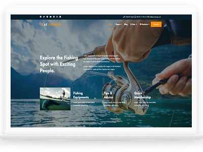 AT Fishing – Free Responsive Fishing Joomla Template