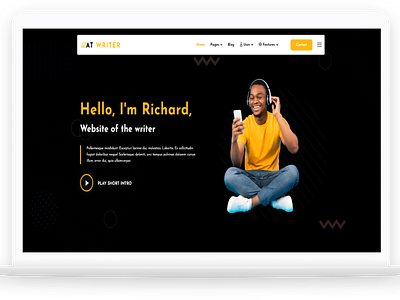 AT Writer – Free Responsive Writer Website Templates