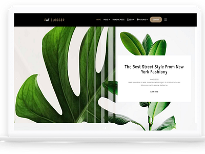 AT Blogger – Free Responsive Joomla Blog Template