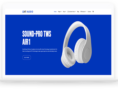 AT Audio – Free Responsive Audio website template