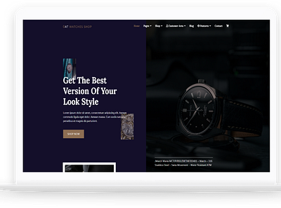 AT Watches Shop – Free Watches Online Store Joomla template free joomla templates free web template free website template joomla 4 joomla 4 templates joomla template joomla templates joomla theme web template website template website templates