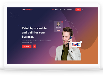 AT Services – Free Business / Service Joomla template free joomla templates free web template free website template joomla 4 joomla 4 templates joomla template joomla templates joomla theme joomla themes web template website template website templates