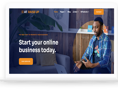 AT Raise Up – Free Corporation / Pro Business Joomla template