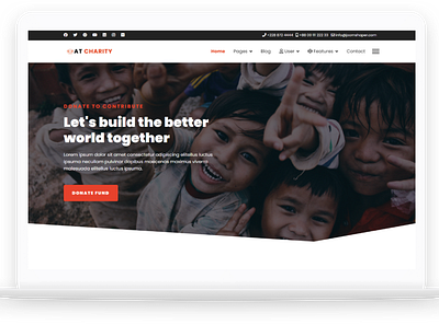 AT Charity – Free Non-Profit / Charity Joomla template free joomla templates free web template free website template joomla 4 joomla 4 templates joomla template joomla templates joomla theme joomla themes web template website template