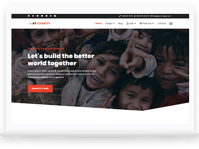 AT Charity – Free Non-Profit / Charity Joomla template