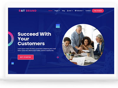 AT Brand – Free Business Launch Joomla template