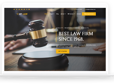 AT Law – Free Attorneys Group / Law Joomla template free joomla templates free web template free website template joomla 4 joomla 4 templates joomla template joomla templates joomla theme joomla themes web template website template