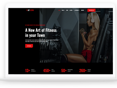 AT Gym – Free Fitness Joomla template