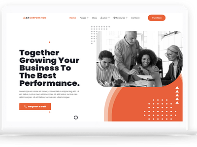 AT Corporation – Free Company / Corporation Joomla! template