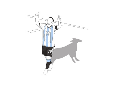Messi The G.O.A.T argentina character illustration flat illustration football goat graphic design illustration illustrator leo lm10 lm30 magician messi messi celebrating simple toleavesomethingbehind vector worldcup2022 worldcupwinners