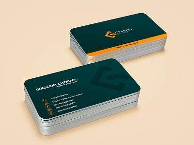 Business card design branding design typography