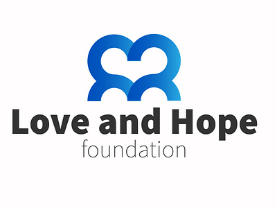 Love and hope foundation (logo design) branding design graphic design logo typography