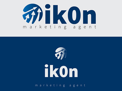 Ikon (logo design) branding design graphic design logo typography