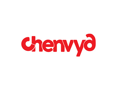 Chenvya wordmark logo design