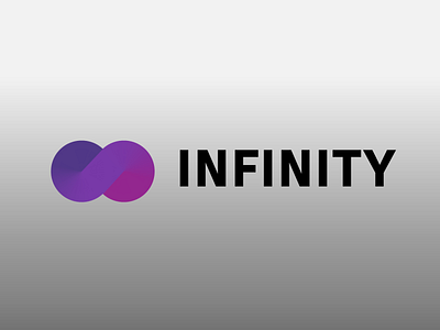 Infinity Logo app branding design graphic design illustration logo typography ux vector