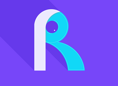 Letter R app branding design graphic design illustration logo logodesign typography ui ux vector