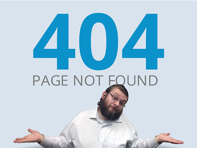 Funny 404 Error Page