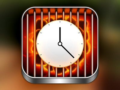 Grilling App Icon app icon ios photoshop