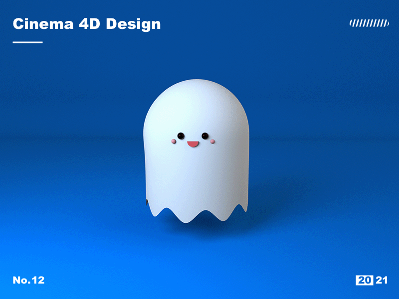 Ghost 3d animation