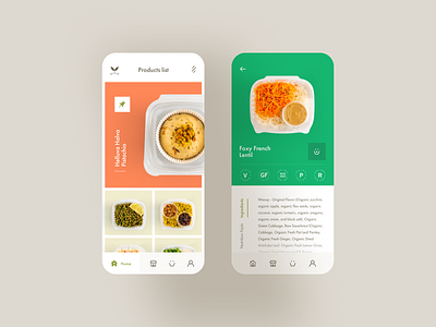 Vegan Meal Store App