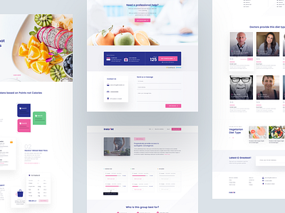 instadiet - Landing Page