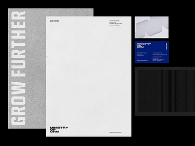 MOC—Ministry of CRM branding design identity print stationery