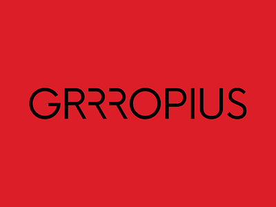 Grrropius Visual Identity