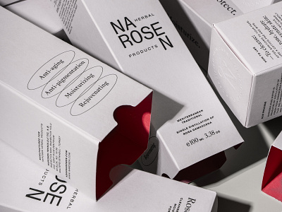 Narosen Rose Water - Packaging Design