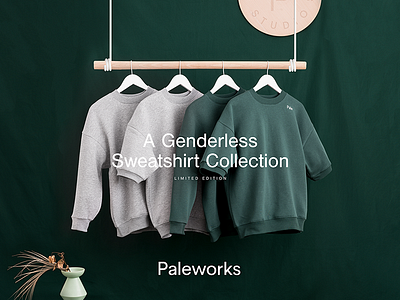 Paleworks branding fabric fashion genderless pale