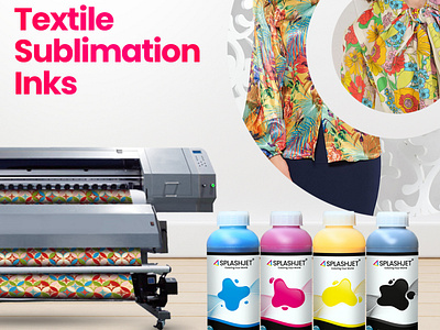 Textile Sublimation Inks for Direct Printing on Polyester design graphic design ink inkjet ink sublimation ink textile
