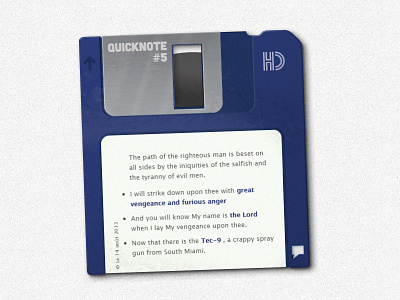Floppy disk blog post