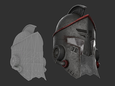 Low poly model texturing for game developer