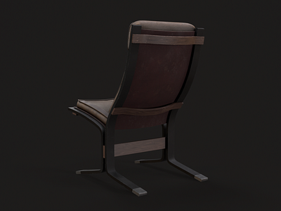 3D Design. CGI Old Seat.