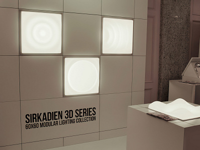 SIRKADIEN 3D SERIES MODULAR PANEL LIGHTING COLLECTION
