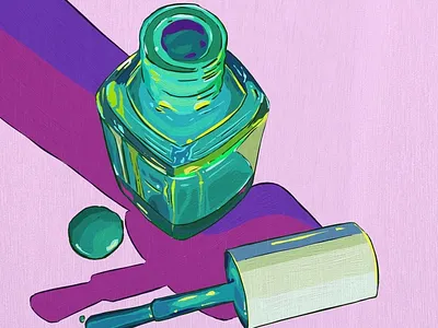 Nail Polish illustration