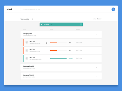 Sunday practise - Simple Dashboard