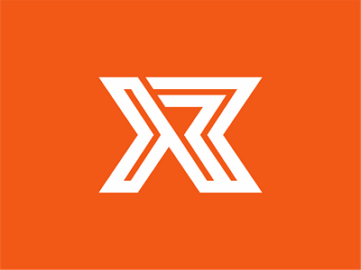 X R Logomark branding design graphic design illustration logo vector