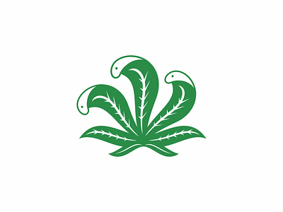 Cannabis Snake Logo