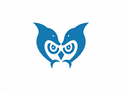 Owl Dolphin Logo